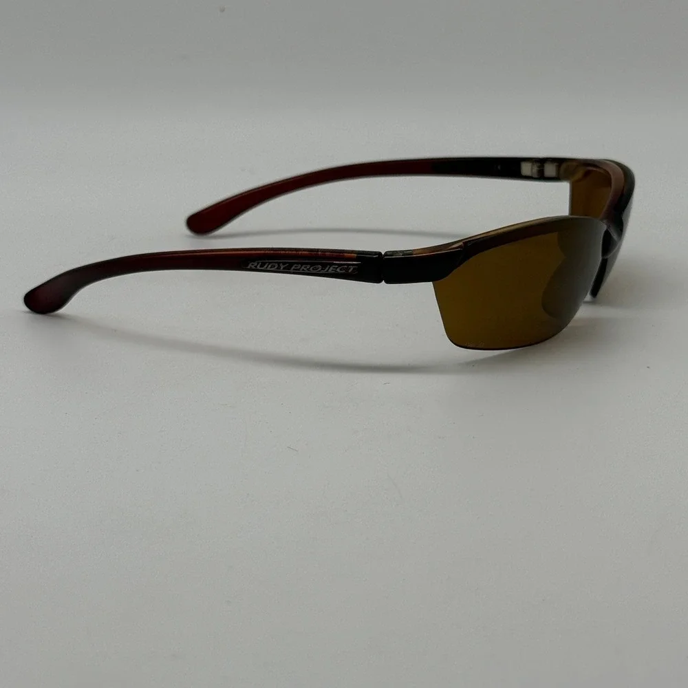 Rudy Project Jekyll Sunglasses Mens Brown SN840021 ImpactX Sport Wrap Italy